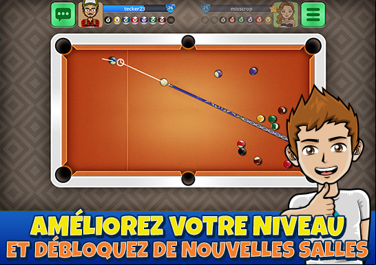 Billard boule 8 online - 9