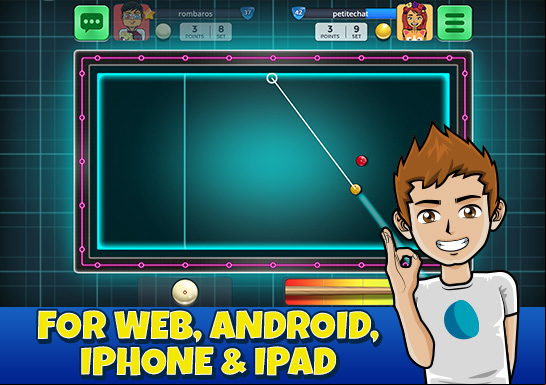 French billiards online - 3